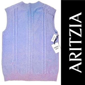 Aritzia Sunday Best Winston Sweater Vest Color: Lavander Size: Small